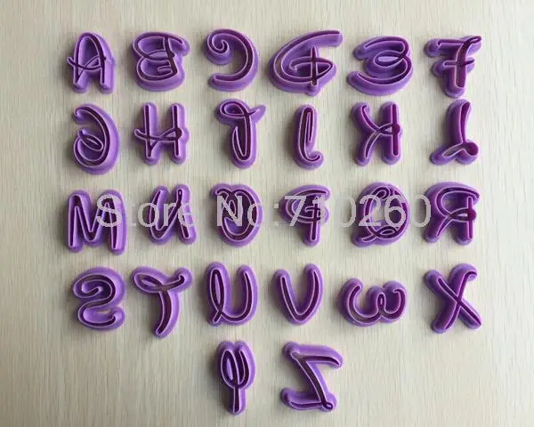 26 Inglese Lettera Forma Della Torta del biscotto taglierina della torta del fon 26 Inglese Lettera Forma Della Torta del biscotto taglierina della torta del fon