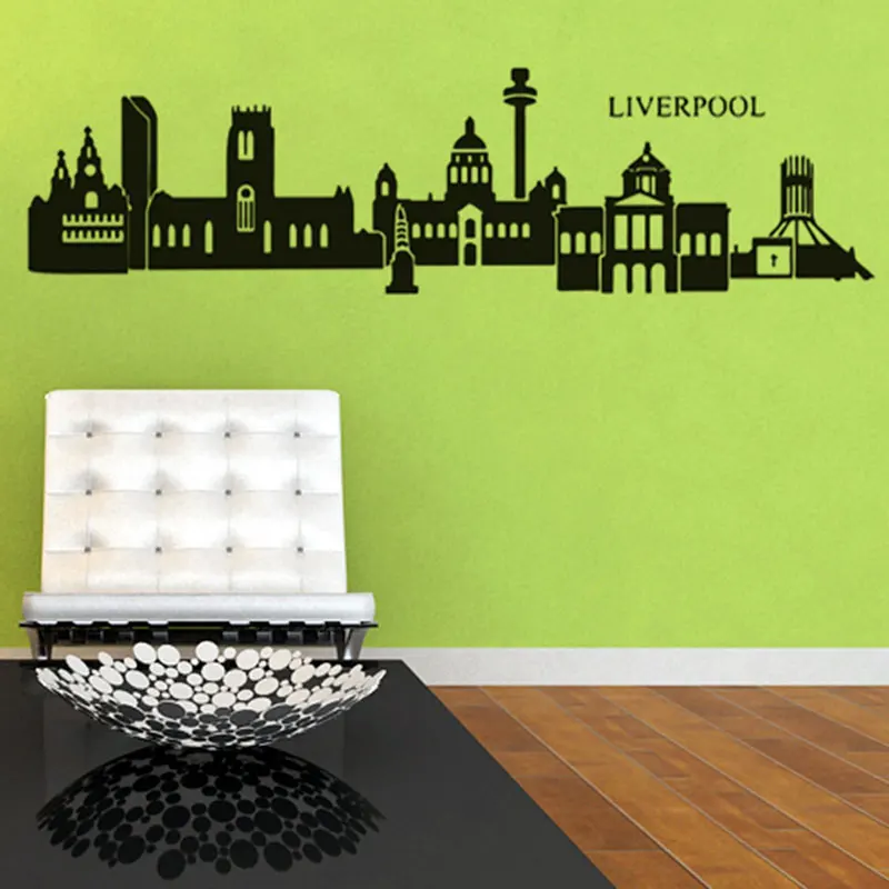Beste Liverpool Muurstickers Voetbal Building Liverpool football Stad liverpool stickers Muur decor PVC materiaal lwallpaper