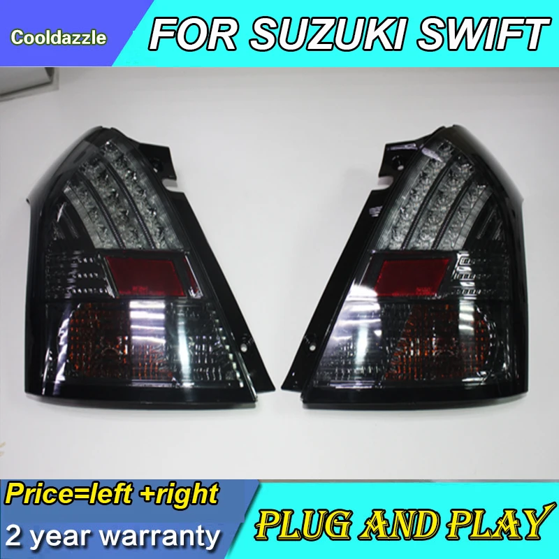 Задний светодиодный фонарь для SUZUKI Swift 2006 2007 2008 2009 2010 года задние фонари задний с
