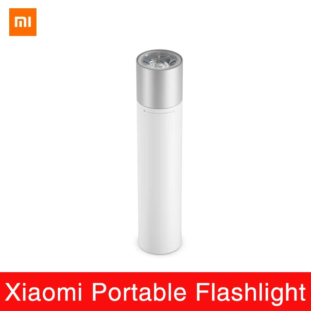 Портативный фонарик Xiaomi оригинальный поворотный фонарь с регулируемой яркостью
