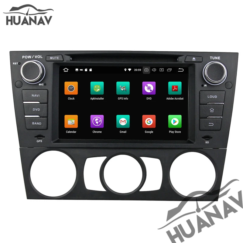 Android 8 0 мультимедиа без автомобиля CD DVD плеер GPS навигация для BMW E90 салун E91 Tourin E92