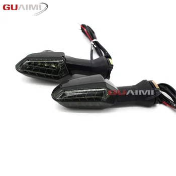 

For KAWASAKI Z125 Z250 Z300 Z750R Z800 Z1000 Motorcycle Front/Rear LED Turn Signal Indicator Light Blinker Lamp