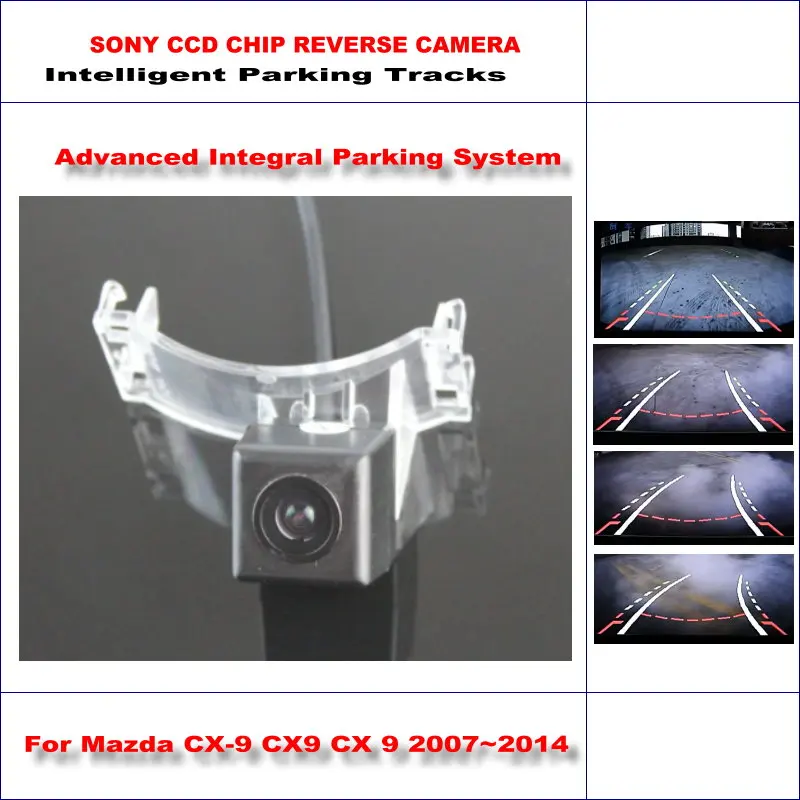 

860 * 576 Pixels Back Up Camera For Mazda5 Premacy MK3 / Mazda CX-9 Rearview Parking / 580 TV Lines Dynamic Guidance Tragectory