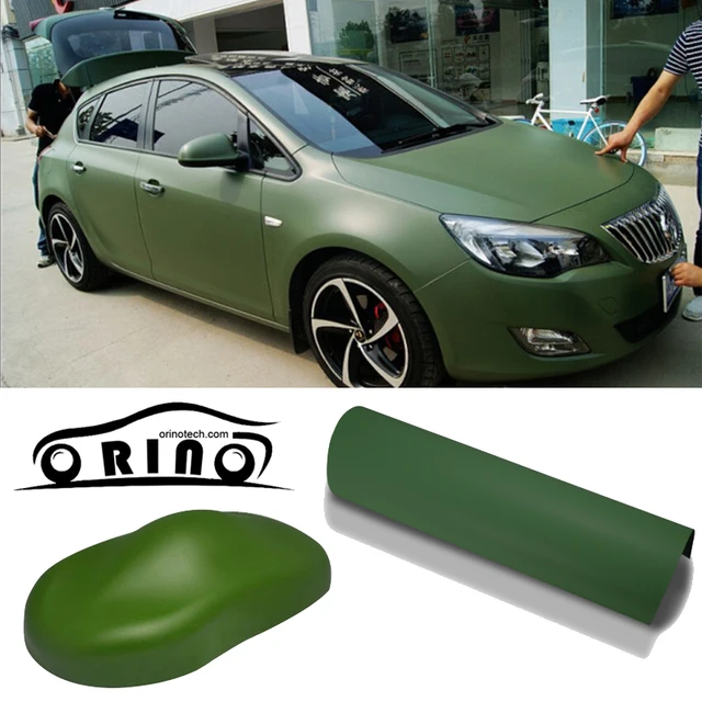 High Quality Matte Army Green Car Wrap Vinyl Film Matte ...