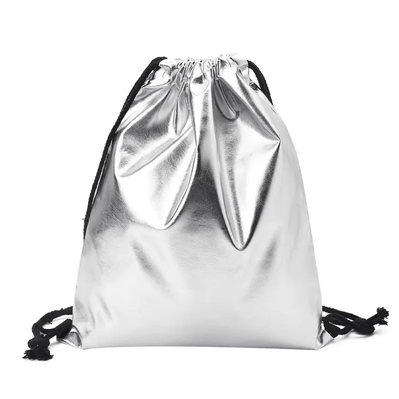 NoEnName_Null высокое качество полиэстер водонепроницаемый рюкзак со шнурком сумка из искусственной кожи для женщин Спорт Тренажерный Зал Мешок