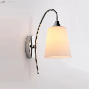 

LFH Modern Home Loft Style Lliving room cafe restaurant Bedroom Wall Lamp Single Head Balcony Glass Wall Lamp Bar Light
