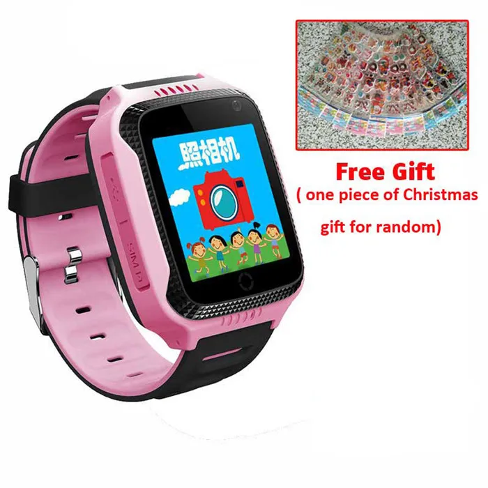 Q528 gps Смарт часы с камерой фонарик детские часы SOS вызова расположение устройства трекер для детей безопасный PK Q100 Q90 Q60 Q50 - Цвет: Pink