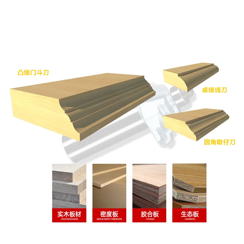 1 قطع باب والجدول حافة مع r الرباط سكين النجارة cutter1/2 \