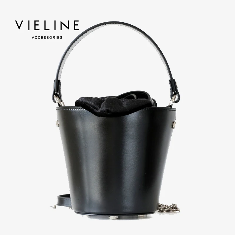 

vieline women genuine leather rabbit bucket bag , lady leather tote Bags, real leather handbag,free shipping