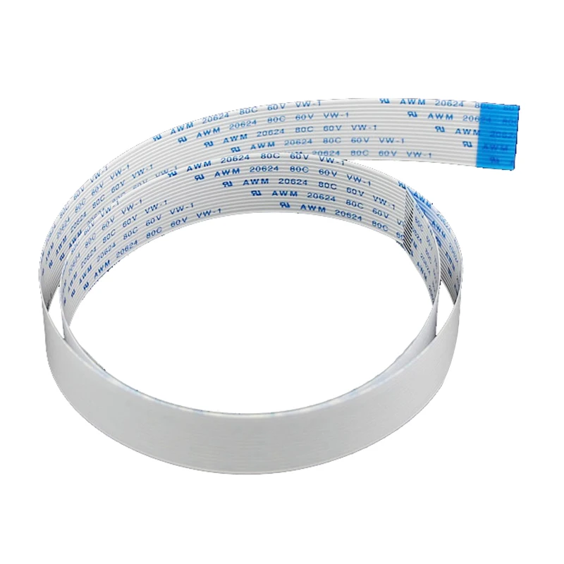 

2 pcs/set Flex Cable Set for Raspberry Pi Camera - White (30cm,50cm)