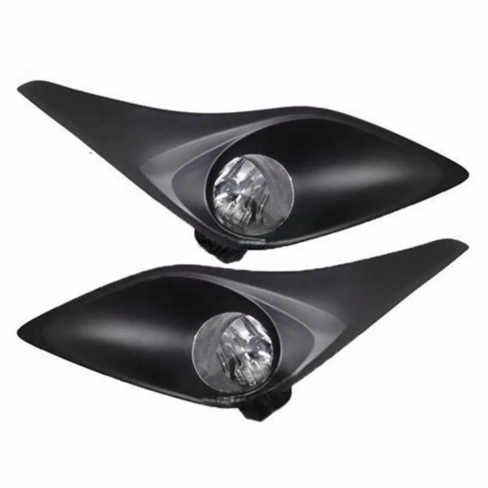 JanDeNing черный бампер противотуманные огни свет полный комплект/1 компл. подходит для Toyota YARIS ATIV седан