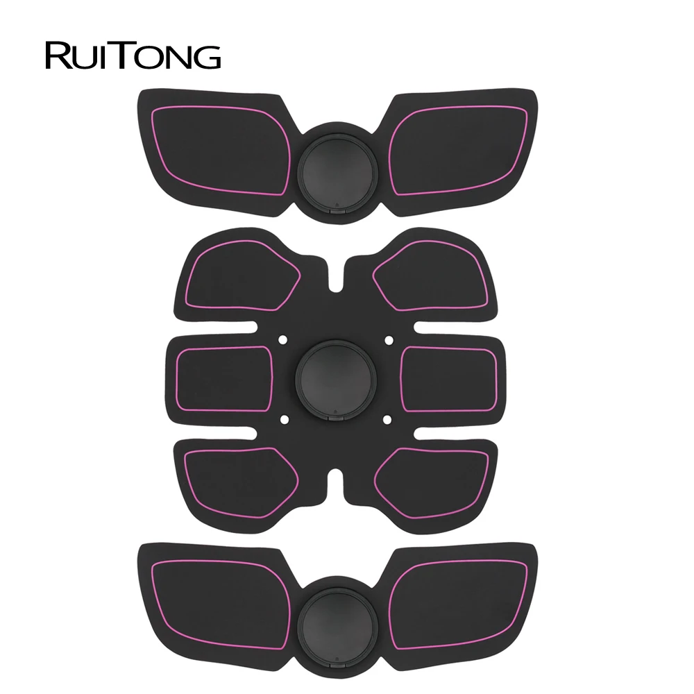 

6Pad Smart EMS Muscle Arm Waist Body Exerciser Simulation Abs Fit Muscles Intensive Training ABS Training Gear set