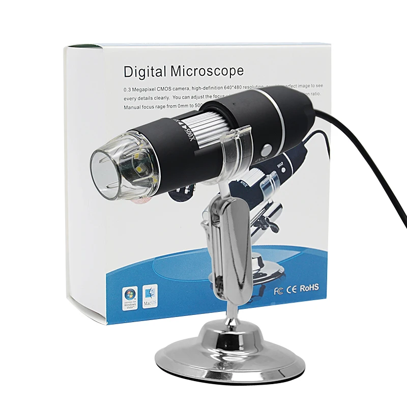 Antscope 3в1 цифровой микроскоп 8 светодио дный Multple Adjstment 1000X Android usb Тип C эндоскоп