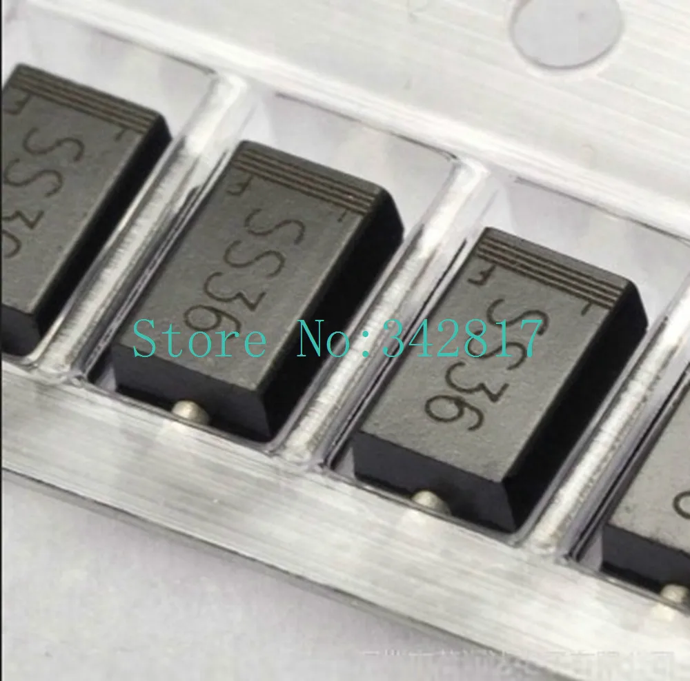 SS36 диод Шоттки 60V 3A SMA 100 шт | Электронные компоненты и принадлежности