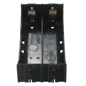 

MAHA Hot 10x Battery Holder Box Case Black for 2x 13.7V 18650 Battery