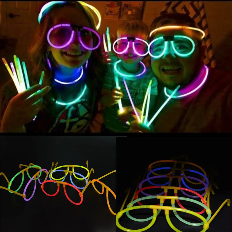 neon rave glasses