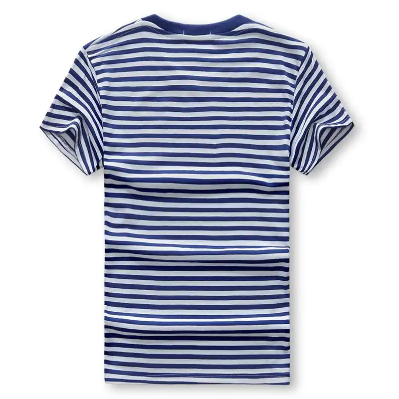 Blue and white tee shirt Outlet