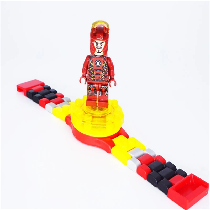 Marvel Avengers 3 Electric Kids Boy Watch Hulk Ironman spiderman Starwars Figure Model Toys Action Figures For Children Gifts (37)