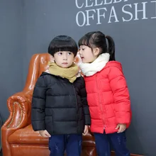 Детский пуховик детская одежда для мальчиков и девочек пуховик детская одежда с остроконечной шапочкой зимнее пуховое пальто