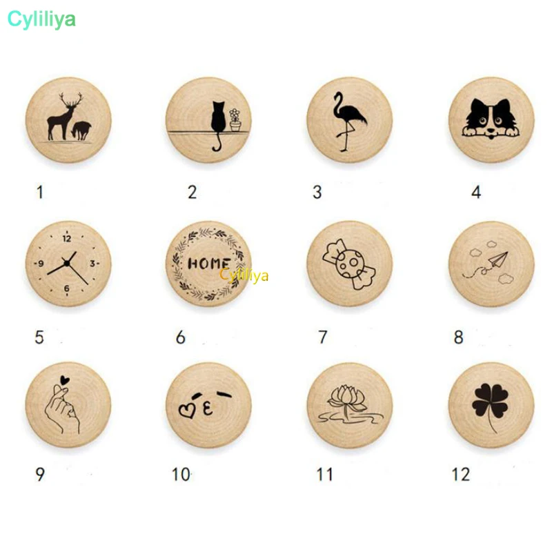

50Pcs/lot DIY Wooden Round Shape Bottle Opener Coaster Fridge Magnet Decoration Beer Bottle Opener Custom logo