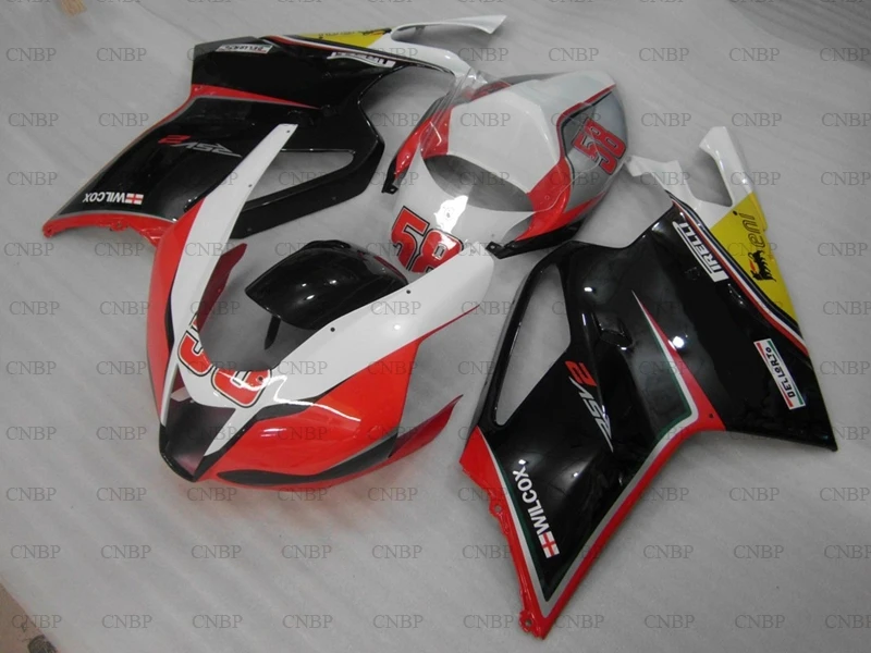RSV 1000 2003 - 2006 Обтекатели для Aprilia RSV1000 2005 Кузов 03 04 красный черный белый желтый