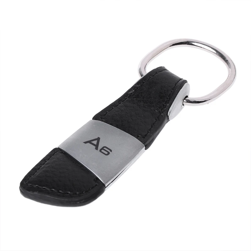 Кожаный брелок для ключей Ключи цепь для Audi A6 C5 4B 4F C6 C7 S6 RS6 RS-M18
