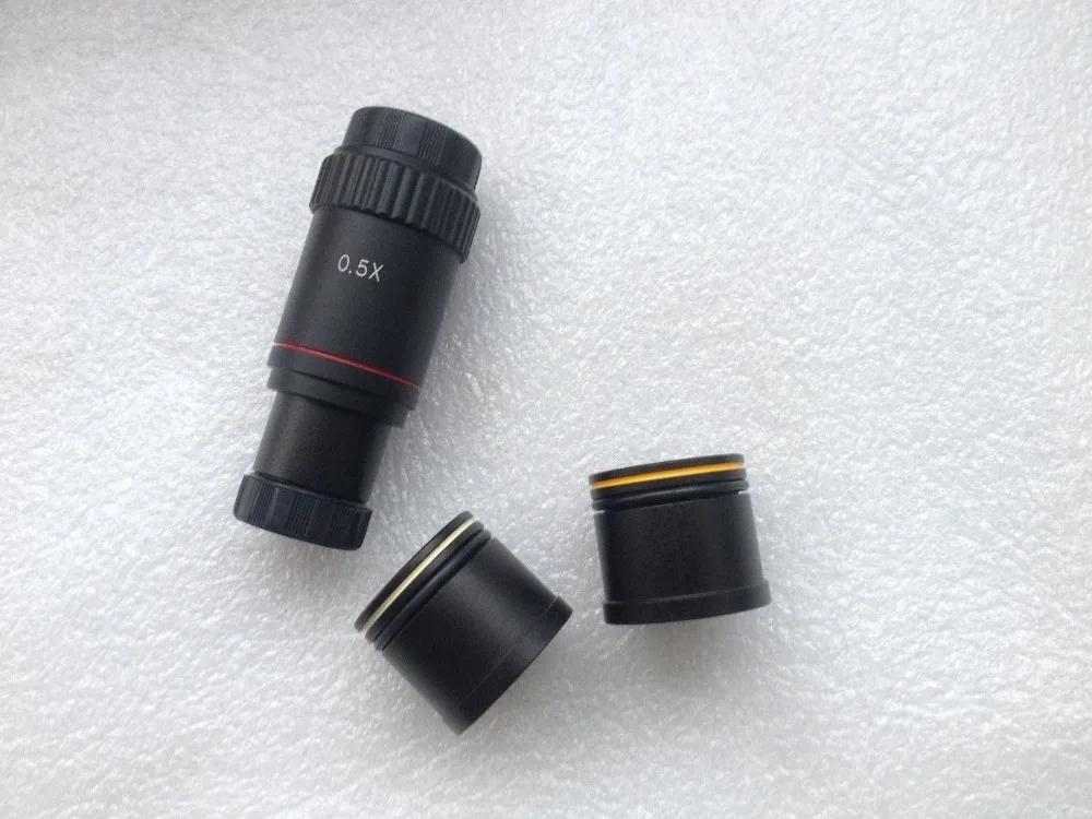 

Microscope 0.5X C-mount Adapter Camera Digital Relay Lens 23.2mm 30mm 30.5mm