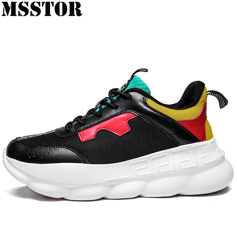 MSSTOR 2018 Women Men Running Shoes Plus Size 35-45 Breathable Mesh Sport Shoes Woman Brand Athletic Walking Ladies Man Sneakers
