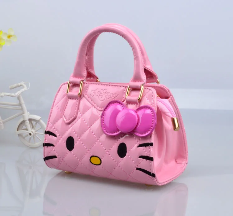 2016 New Arrival Baby Girls Kitty Bowknot Bags Girl