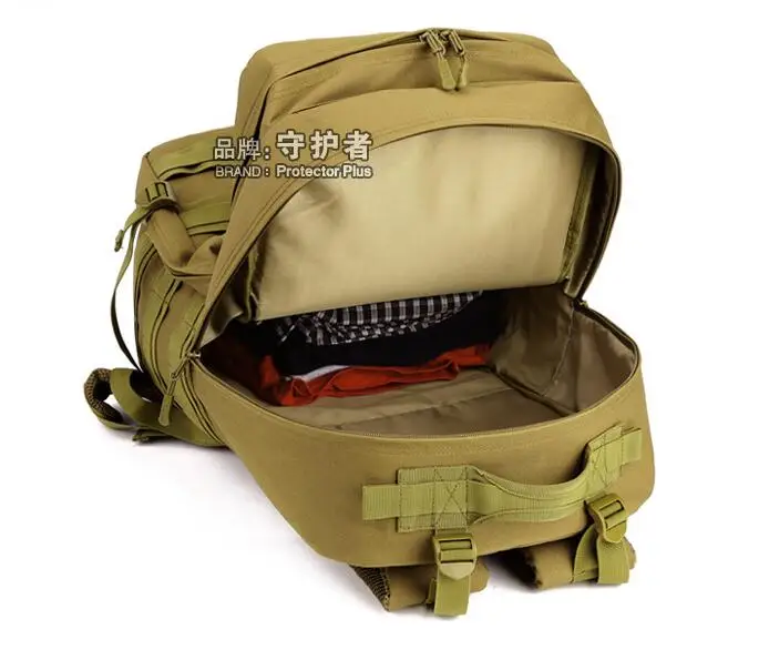 Protector Plus Outdoor military tactics professional mountaineering package travel camping backpack waterproof tear tear bag 55L Protector Plus Outdoor military tactics professional mountaineering package travel camping backpack waterproof tear tear bag 55L