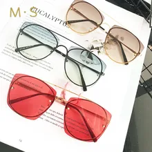 MS Модные солнцезащитные очки мужские роскошные брендовые дизайнерские Винтажные Солнцезащитные очки женские в форме кошачьих глаз очки для женщин девушка очки
