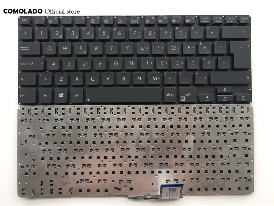 PO Portugal Keyboard For ASUS BU400 BU400V BU400A B400A B33E B23E black without frame keyboard PO Layout