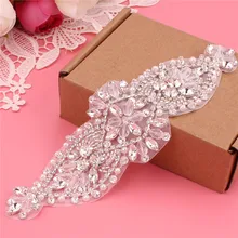 Хрустальные свадебные Riemen Satijn Strass Trouwjurk Riem Bruiloft аксессуары