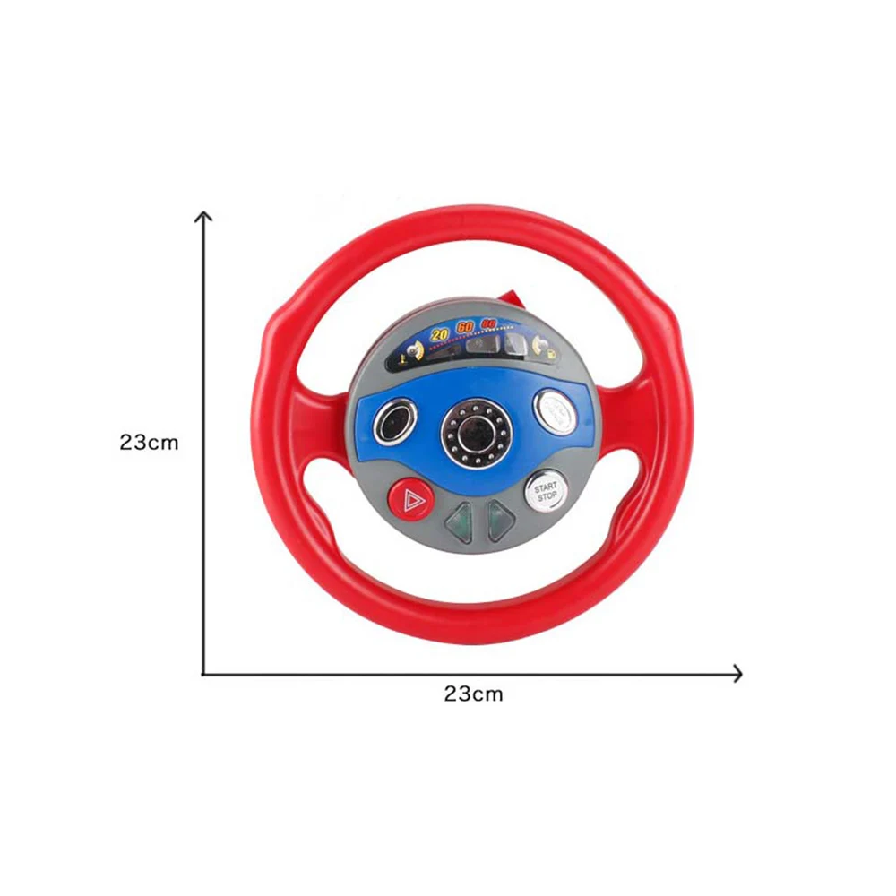 Детские Электронный Драйвер заднее сиденье водителя автомобиля руль младенческой дети игрушка, Прямая поставка