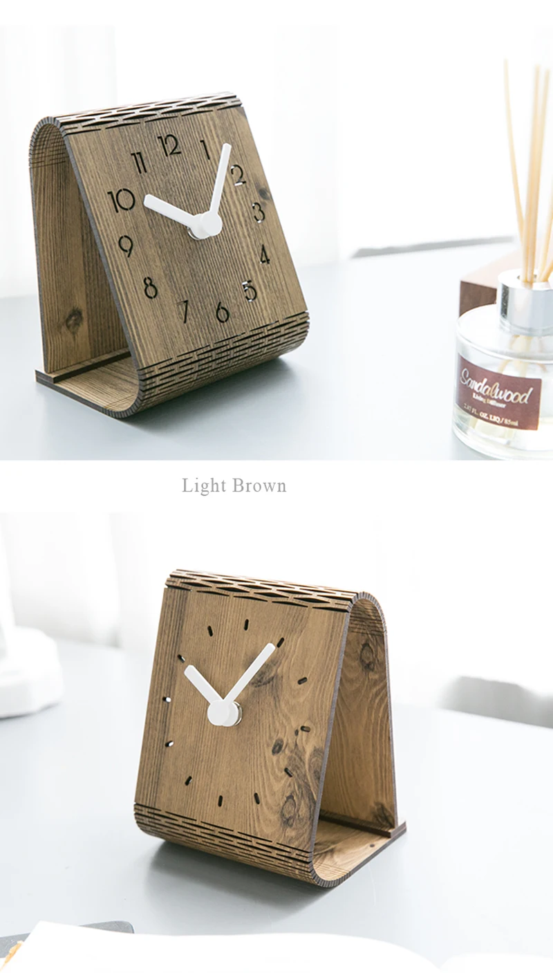clock retro clock with time projection clock vintage automobile clock alarm clock bedroom clock clock flip watch table table clock vintage table clocks office decoration  (7)