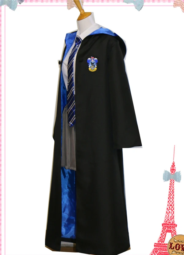 Ravenclaw Луна Лавгуд Косплей халат Плащ юбка униформа косплей