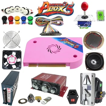 

Arcade parts Bundles kit With Joystick Pushbutton Micro switch button Pandora Box 6 Game PCB to Arcade Machine