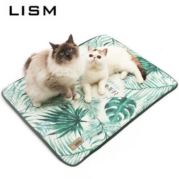 

2019 Original Pet Dog Cat Cooling Mat Pet Ice Pad Teddy Mattress Mat Cat Cushion Summer Keep Cool Bed Gel Puppy Cooling Mat
