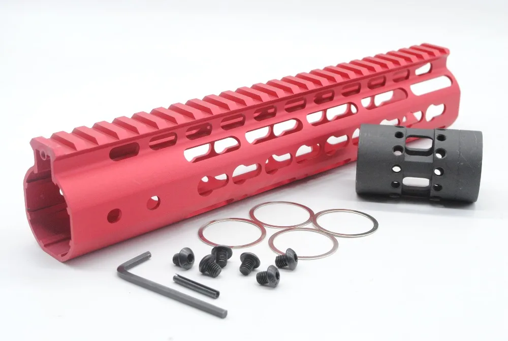 TriRock Keymod длиной 10 дюймов/M lok направляющая для защиты рук свободный поплавок