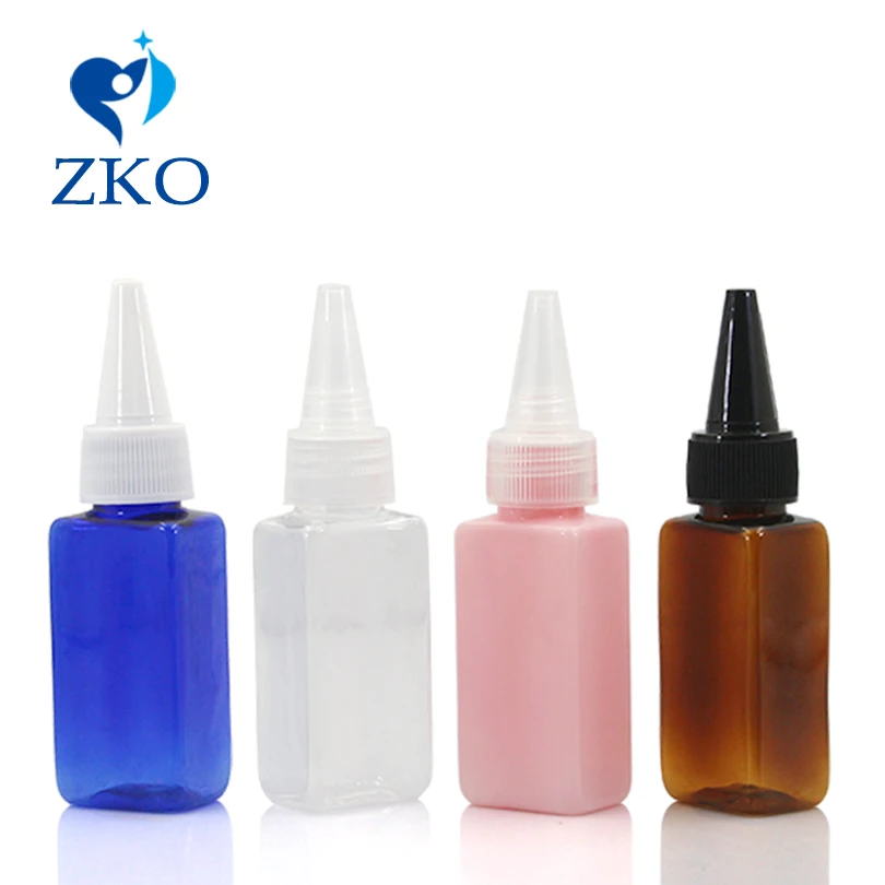 5pcs30ml White/Black Nozzle Mouth Lid Lotion Mini Square Container Yorker Cap Free Shipping Refillable Travel Scattered Bottling | Красота и