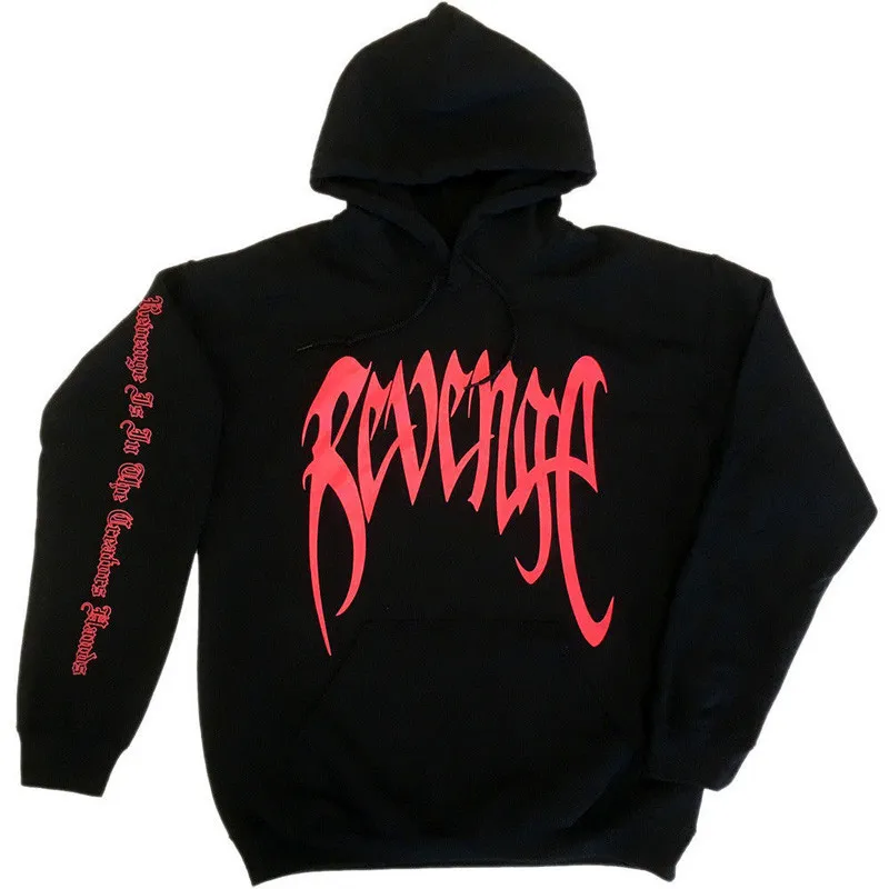 2019 Brand streetwear revenge xxxtentacion hoodie men's sweatshirt orange pullover 2019 Brand streetwear revenge xxxtentacion hoodie men's sweatshirt orange pullover