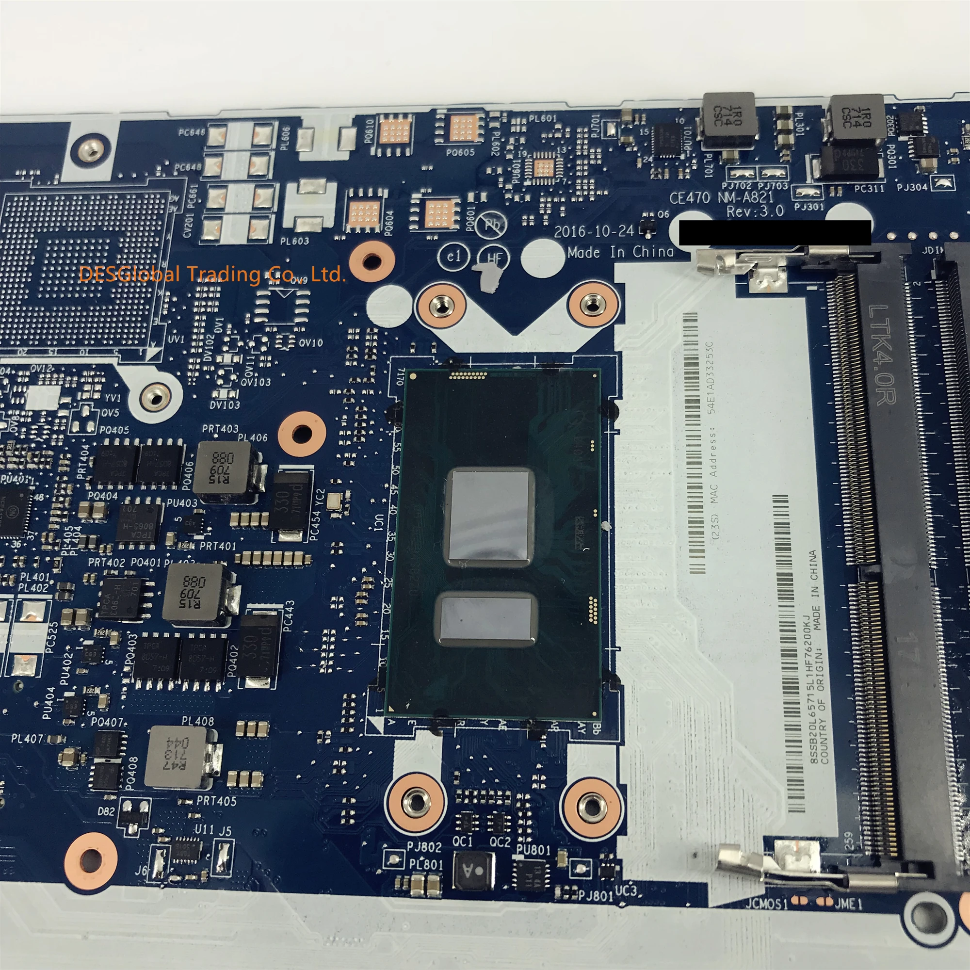 lower price  01YT084 Mainboard For Lenovo ThinkPad E470 Laptop motherboard i5-7200U CE470 NM-A821 100% Working F