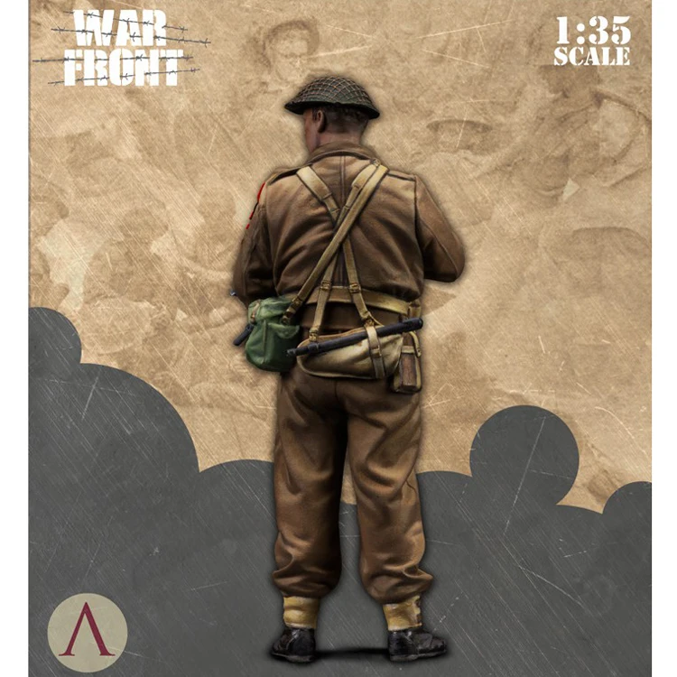 Фигурка из неокрашенной смолы в масштабе 1/35 телесная трубка WW2 фигурка GK|Наборы