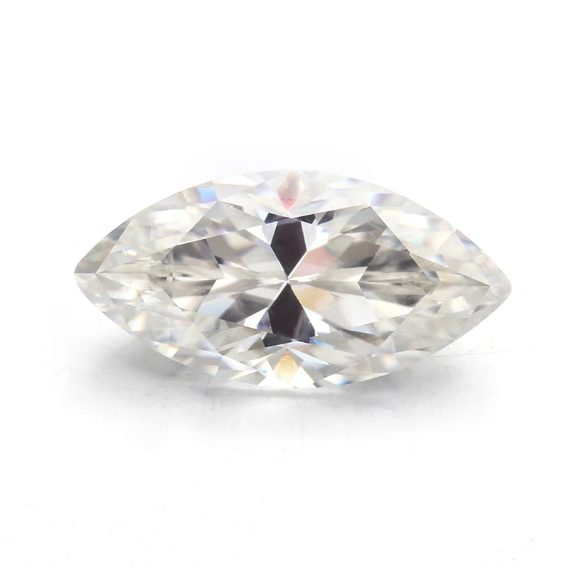 Cheap price IJ color 12x6mm marquise shape brilliant cut moissanite
