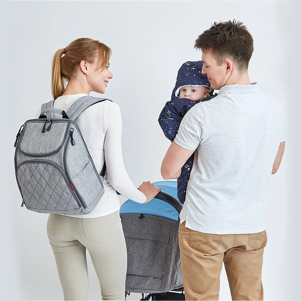 Брендовая модная сумка для беременных, Большая вместительная Детская сумка для мам, рюкзак для путешествий, дизайнерская сумка для ухода