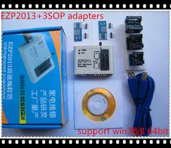 Бесплатная доставка EZP2013 Обновление от EZP2010 EZP2011 высокоскоростной USB SPI программист 24 25 93 EEPROM flash bios vista WIN7 + 3 Адаптеры