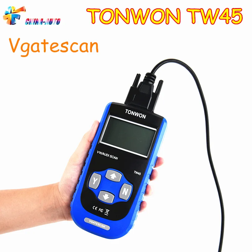 High Quality Tonwon TW45 V-G Vehicles OBD Car Scanner Tool TONWON OBD2 OBDII Diagnostic for most V-W And Au-di | Автомобили и