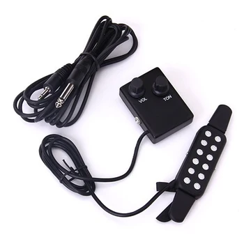 

SYDS Clip-On Acoustic Classical Guitar Pickup Soundhole Pickup--Black
