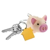 Cartoon Little Pig Design LED Keychain with Sound Flashlight Kid Emergency torch Animal pig Keyring Wholesale ► Photo 3/6