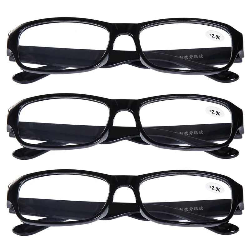 3x Reading Glasses +0.50 to +4.50 Classic Everyday Use Readers